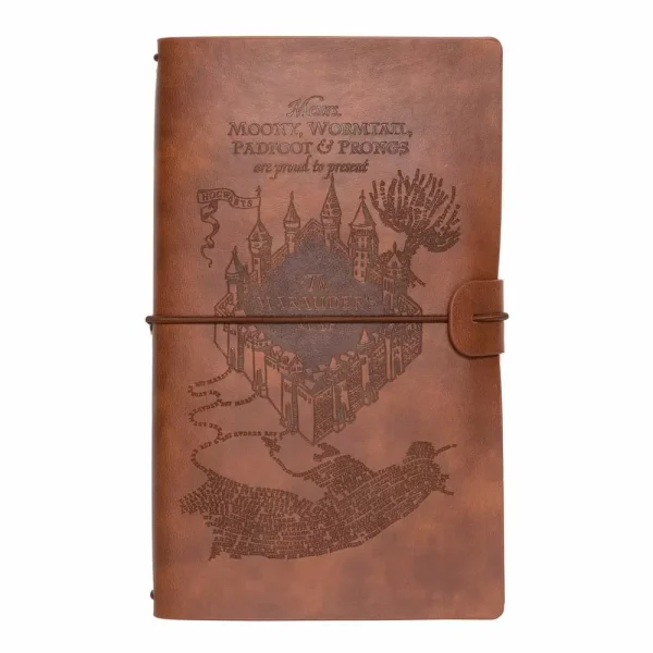travel-notebook-harry potter brown