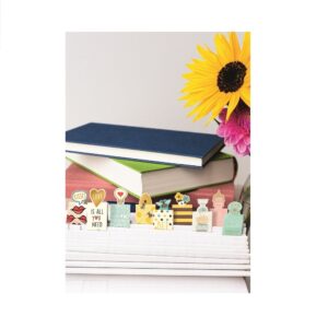books-magnetic-bookmark